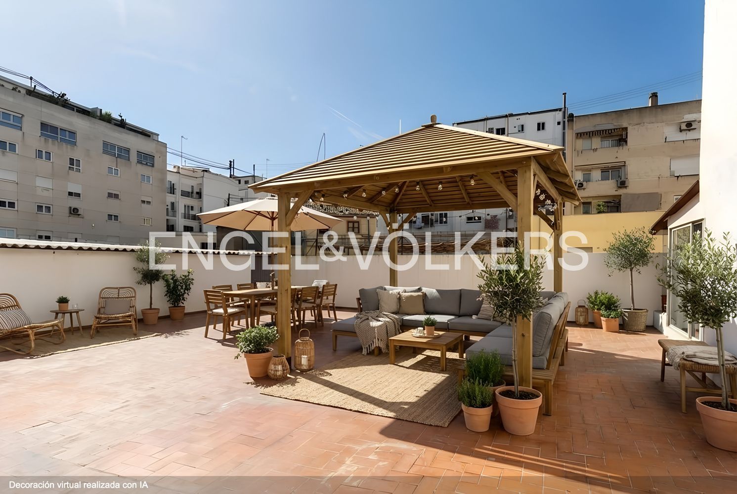 Terrassa de Pis en venda en  Valencia Capital amb Aire condicionat, Calefacció i Parquet