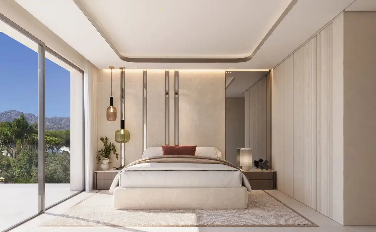 Bedroom of Houses for sale in Marbella  with Air Conditioner, Private garden and Terrace