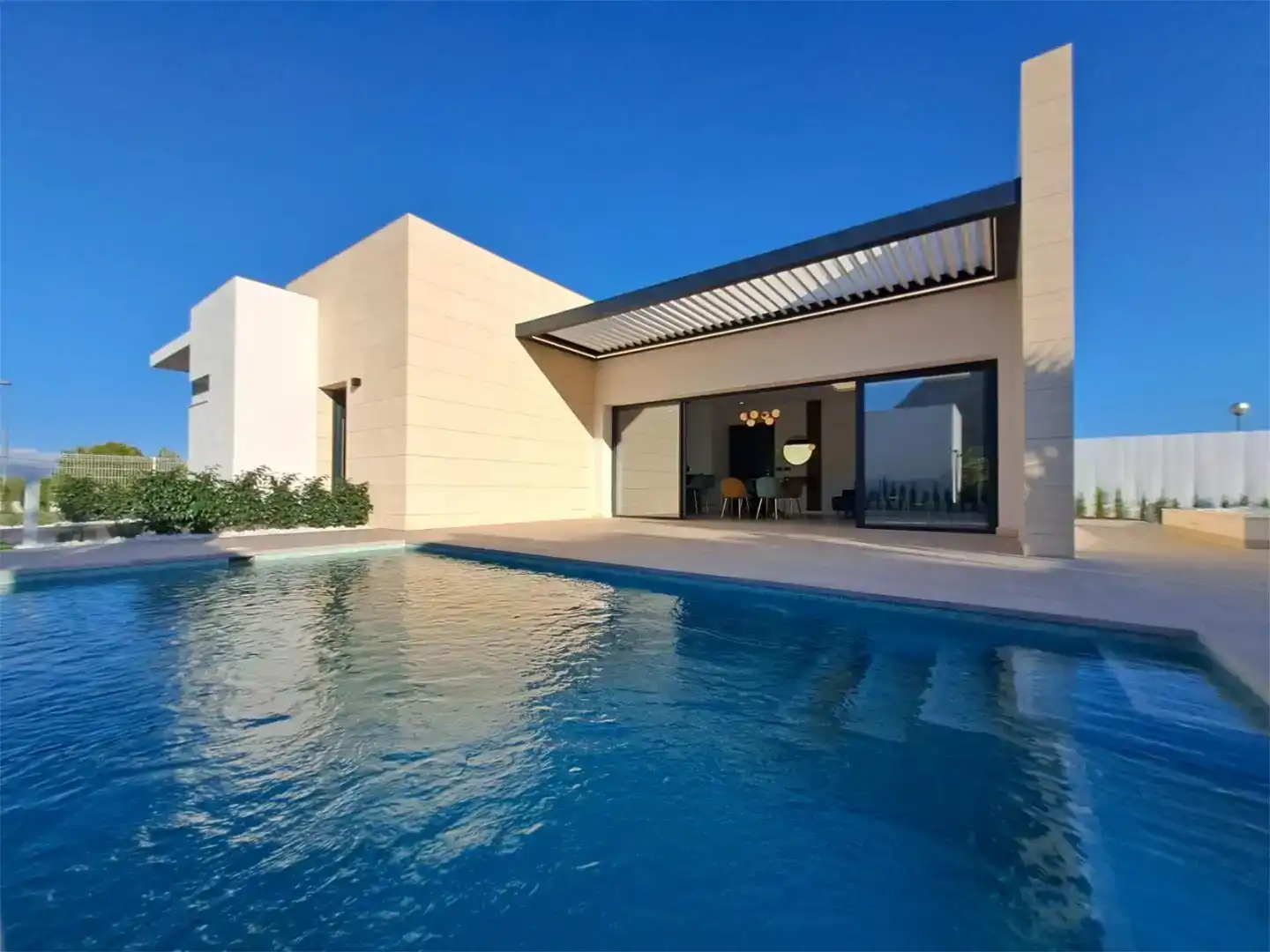 Schwimmbecken von Wohnung zum Verkauf in La Alberca