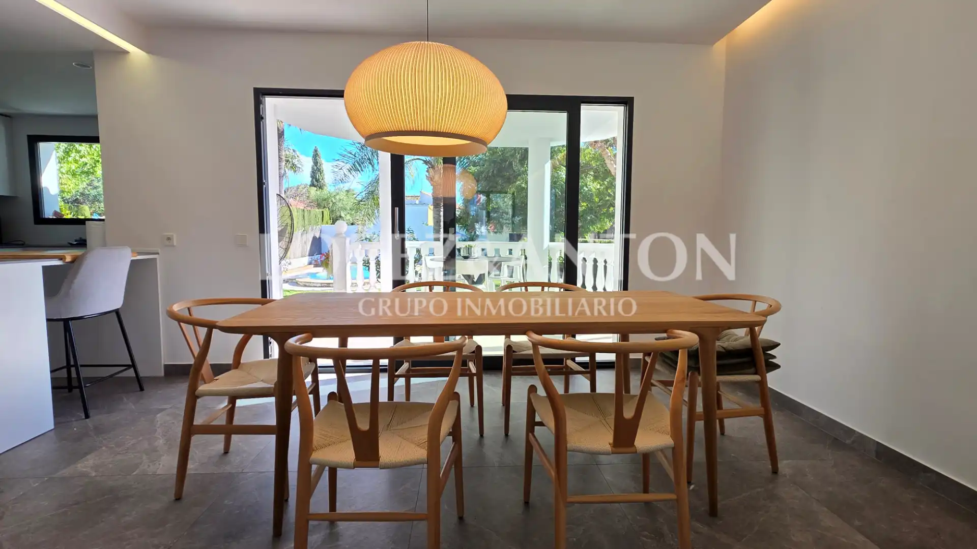 Dining room of Houses for sale in L'Eliana  with Air Conditioner, Heating and Private garden