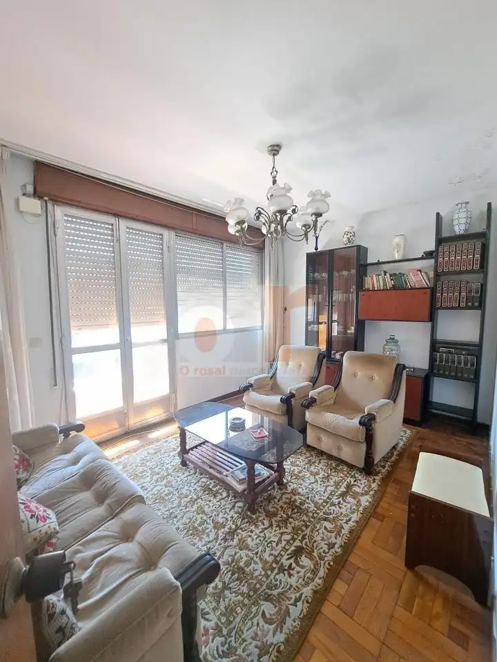 Sala de estar de Casa o chalet en venta en Moaña con Jardín privado, Terraza y Trastero