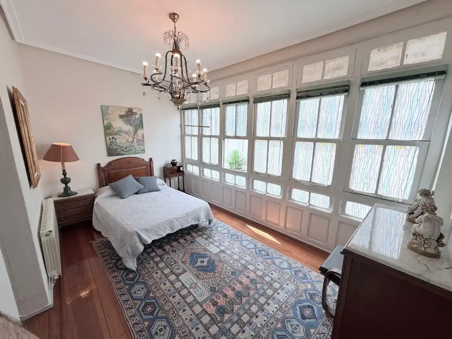Bedroom of Flat for sale in  Logroño  with Balcony