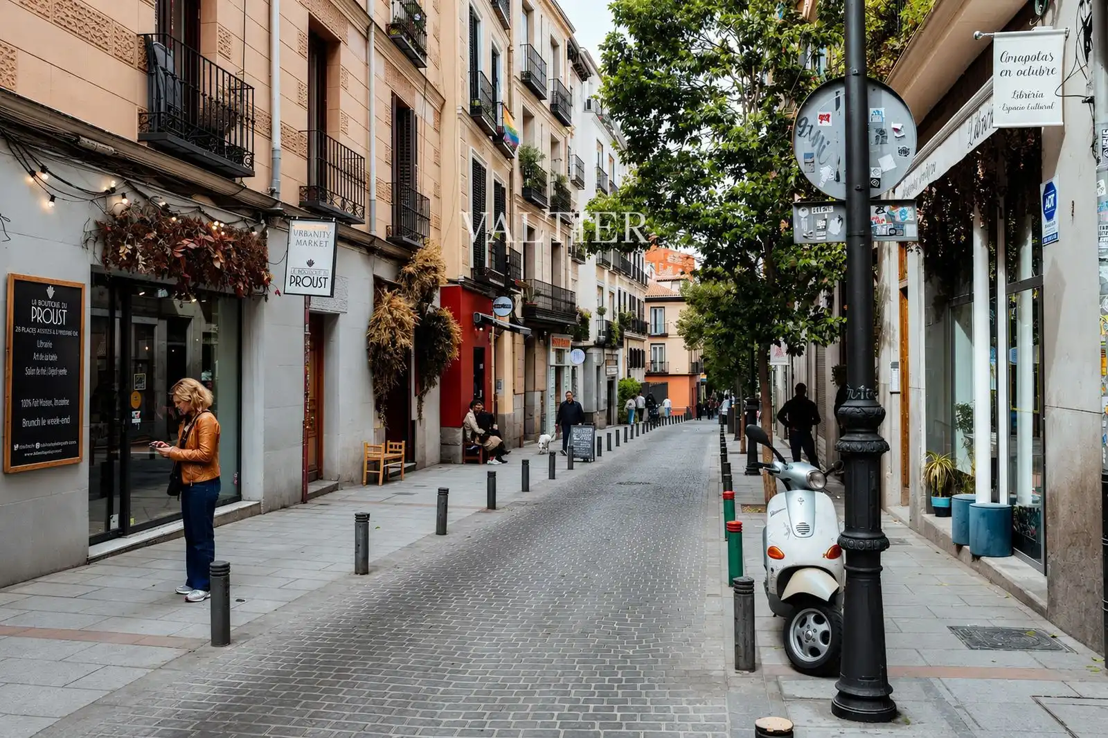 Vista exterior de Àtic de lloguer en Madrid