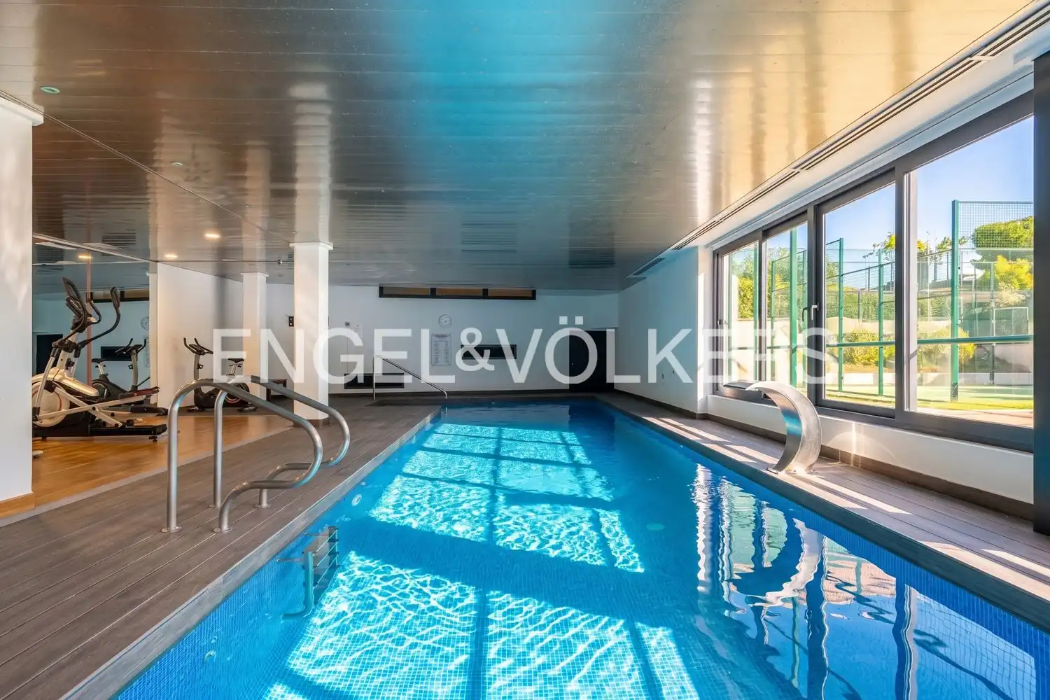 Piscina de Piso de alquiler en Jávea / Xàbia con Aire acondicionado, Calefacción y Jardín privado