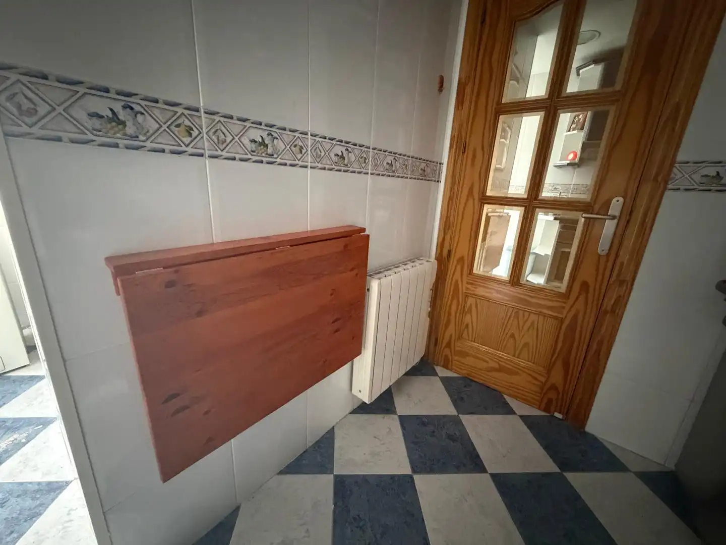 Kitchen of Flat for sale in Jaén  with Air Conditioner, Furnished and Balcony