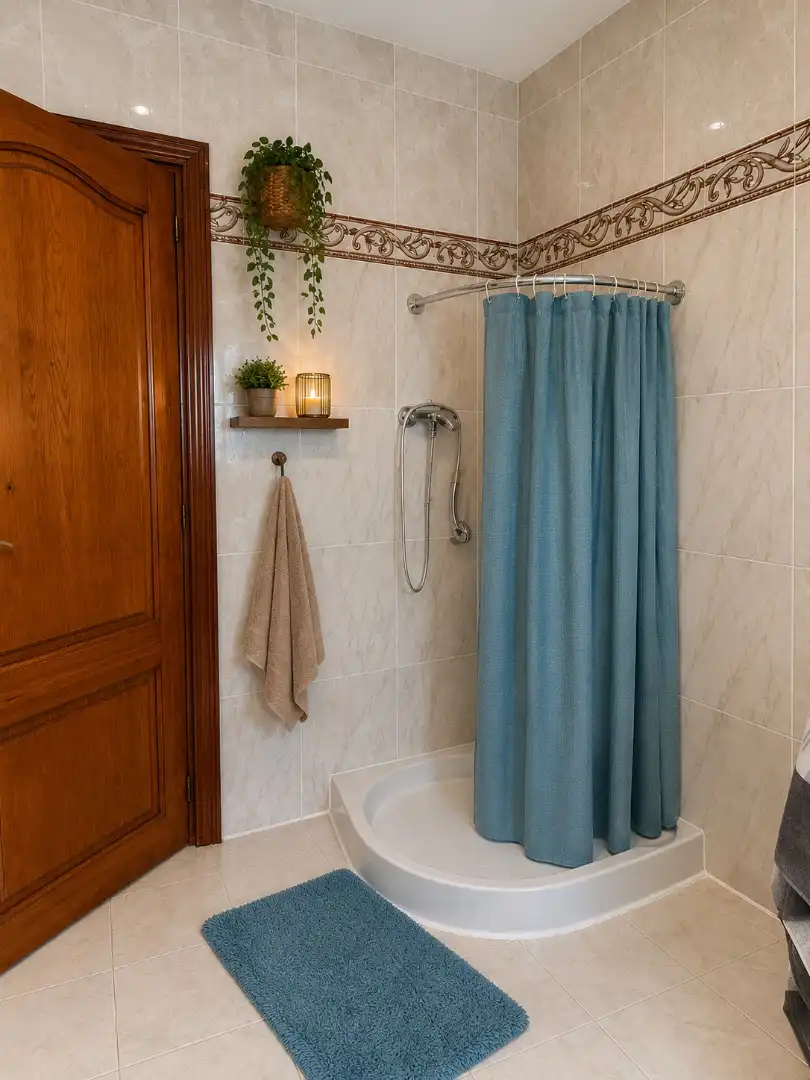 Bathroom of Houses for rent in Mont-roig del Camp  with Heating, Private garden and Storage room
