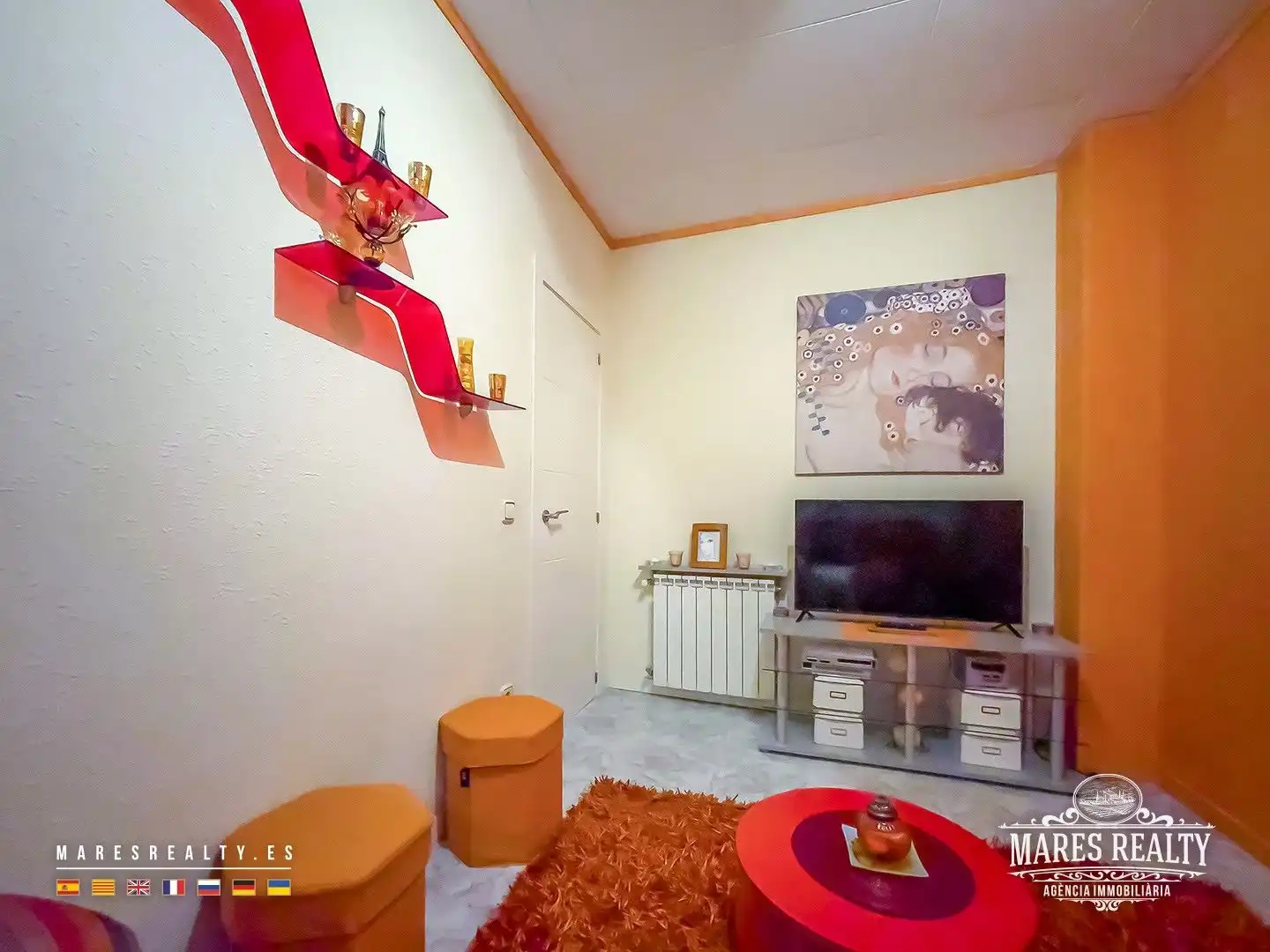 Sala d'estar de Casa adosada en venda en Lloret de Mar amb Aire condicionat, Calefacció i Traster