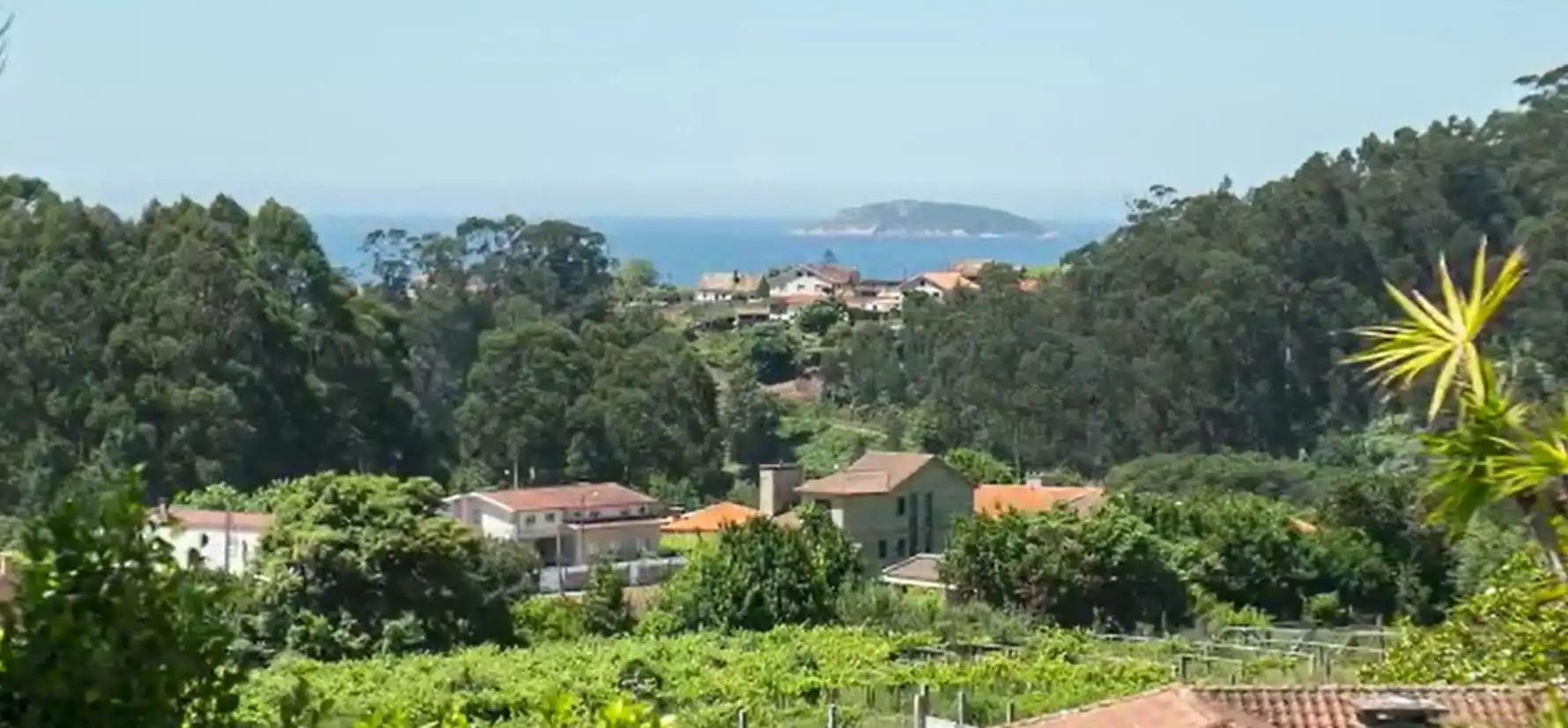 Vista exterior de Finca rústica en venda en Sanxenxo amb Jardí privat, Parquet i Terrassa