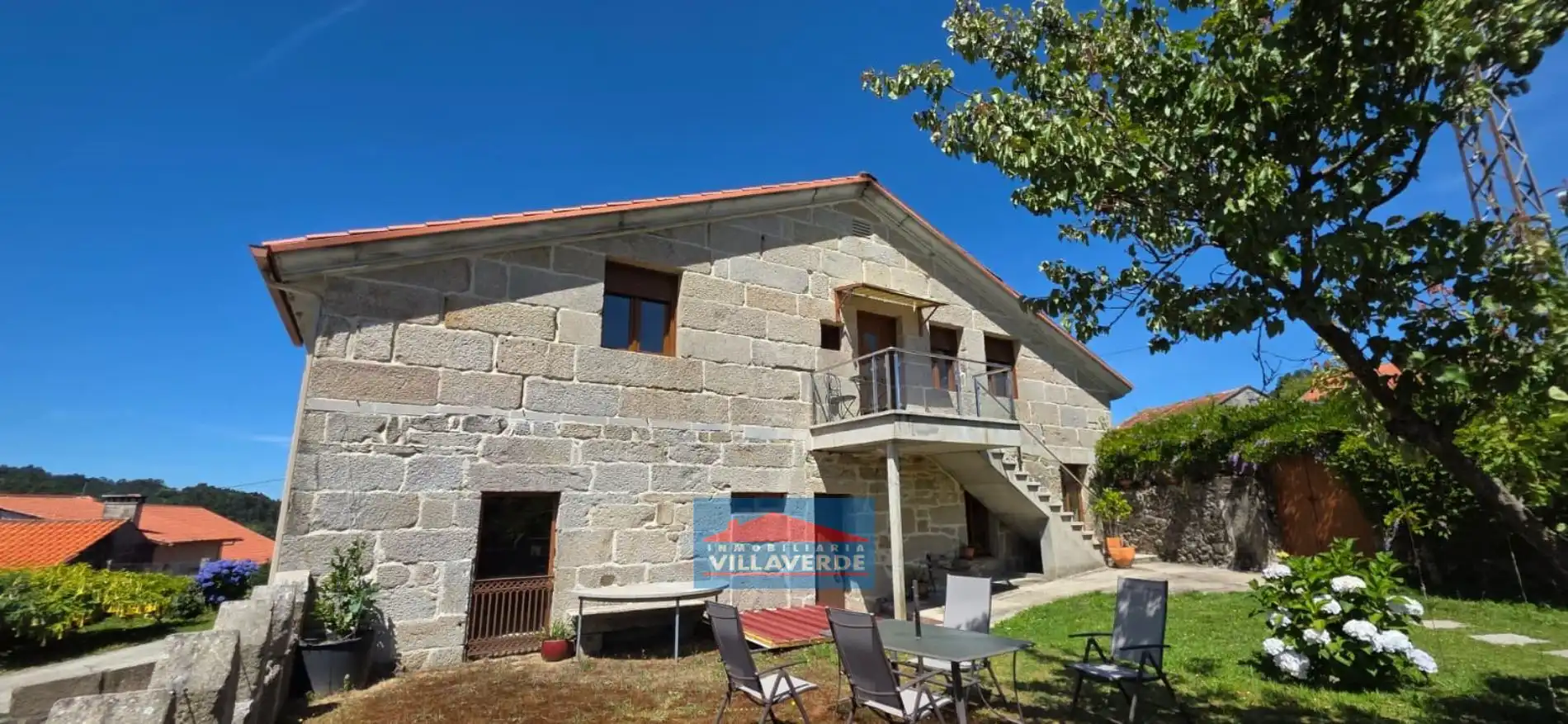 Vista exterior de Casa o chalet en venta en Marín con Trastero y Amueblado