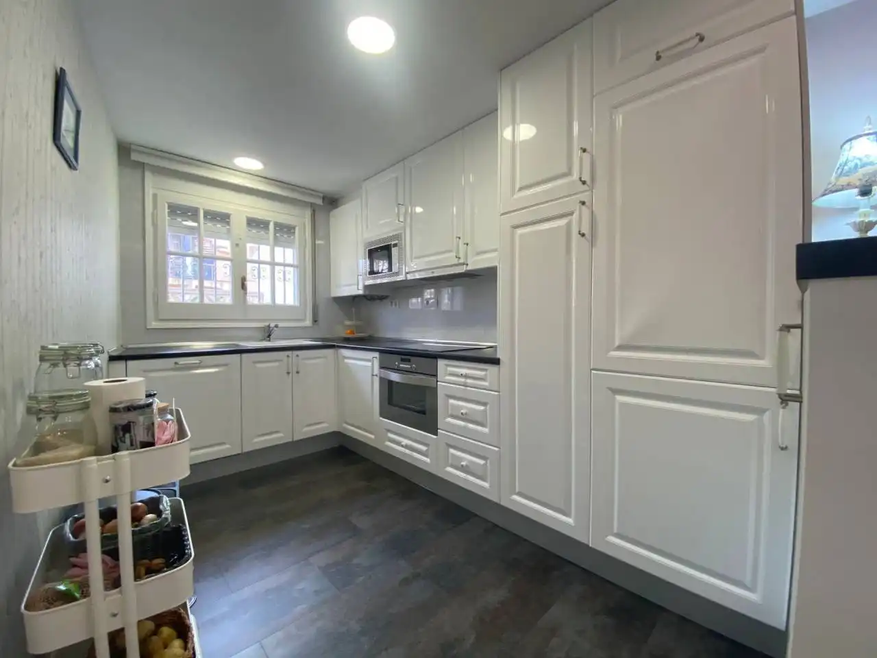 Cocina de Casa adosada en venta en Mont-roig del Camp con Aire acondicionado, Parquet y Terraza