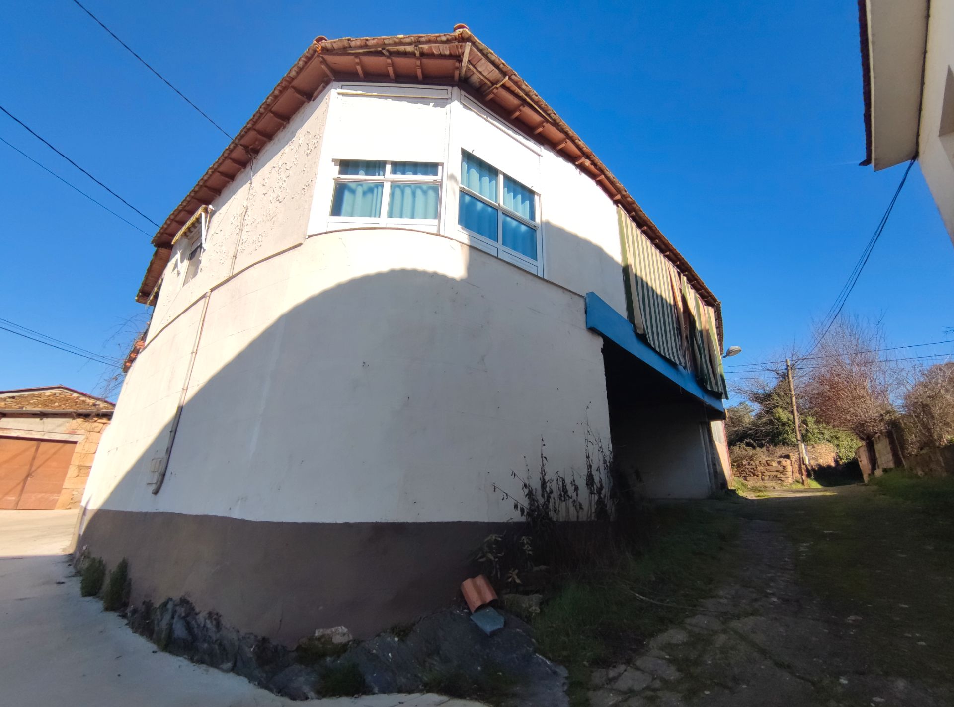 Vista exterior de Casa adosada en venta en Castrelo do Val con Jardín privado, Terraza y Trastero