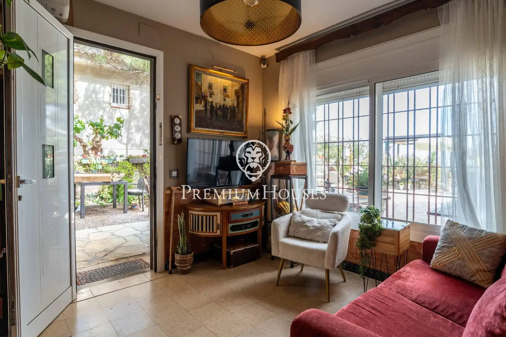 Living room of Houses for sale in Tarragona  with Air Conditioner, Heating and Private garden