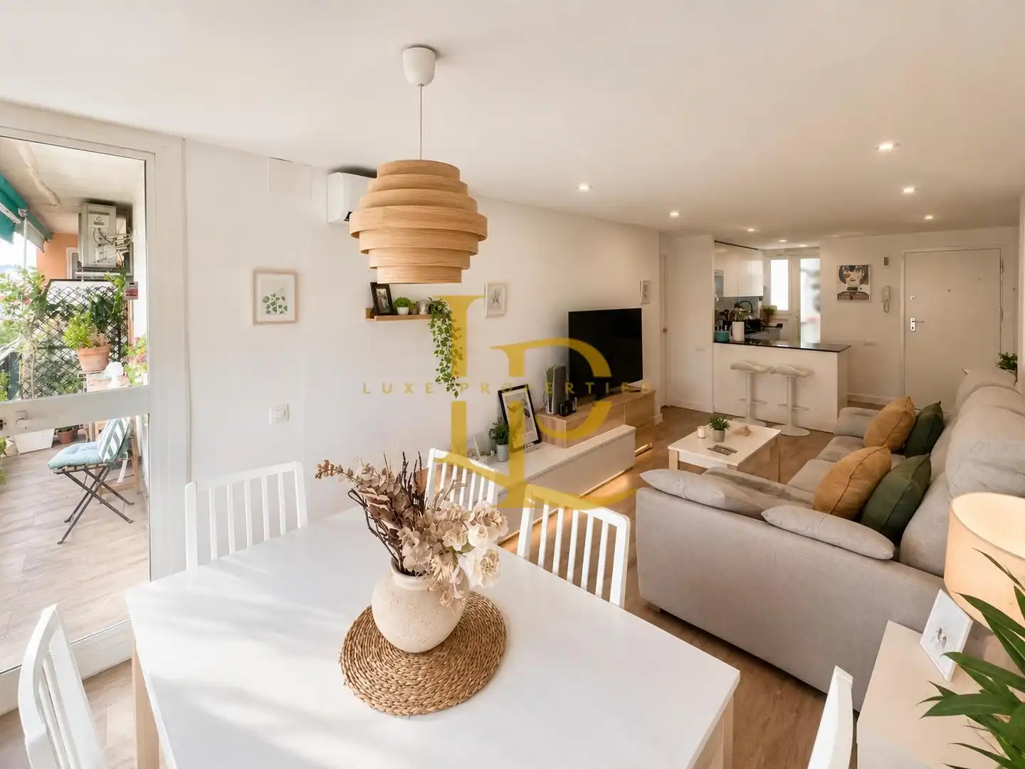 Sala de estar de Piso en venta en Rubí con Aire acondicionado, Calefacción y Parquet