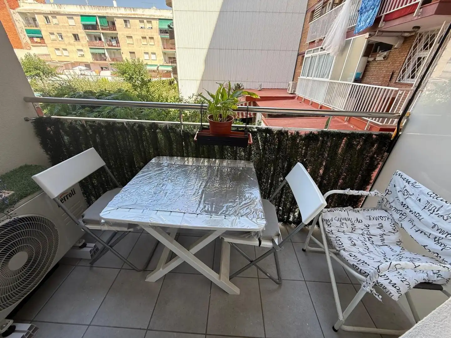 Terrasse von Wohnung zum Verkauf in Pineda de Mar mit Klimaanlage, Heizung und Möbliert