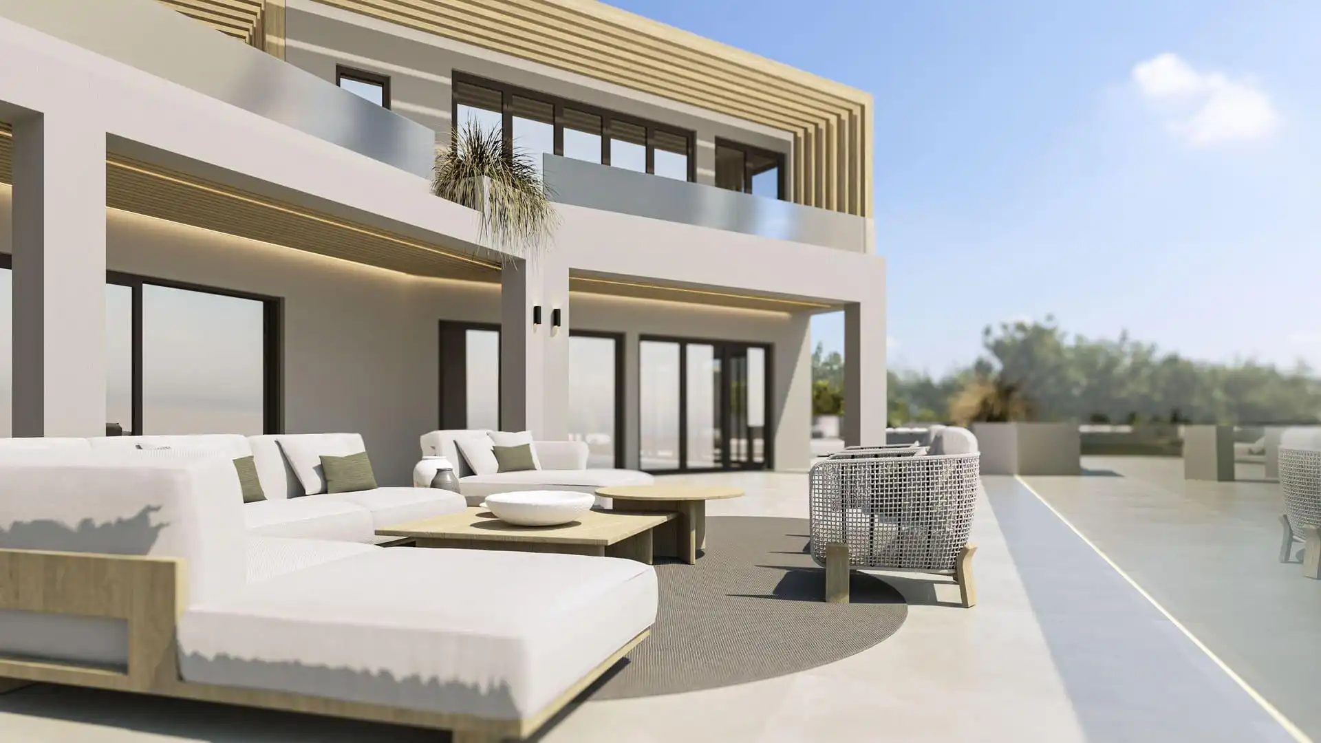 Terrassa de Casa o xalet en venda en Marbella