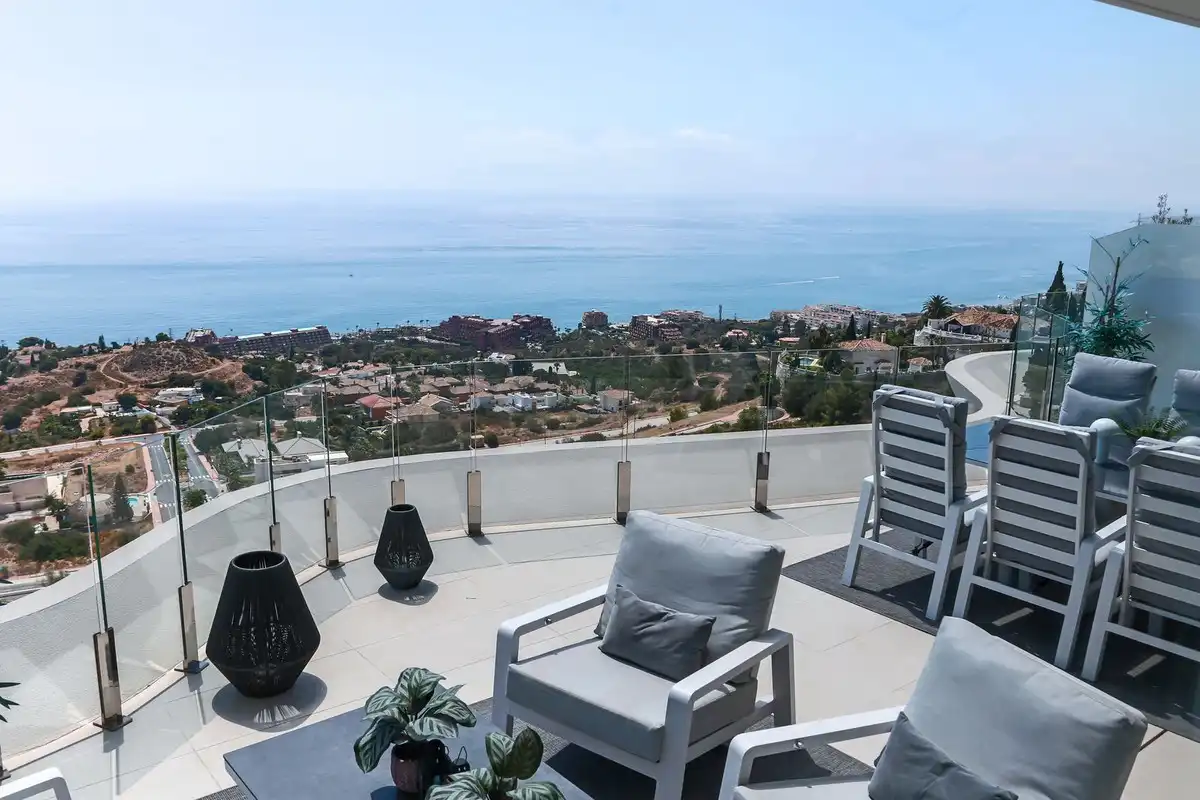 Terrassa de Dúplex en venda en Benalmádena amb Aire condicionat, Terrassa i Traster