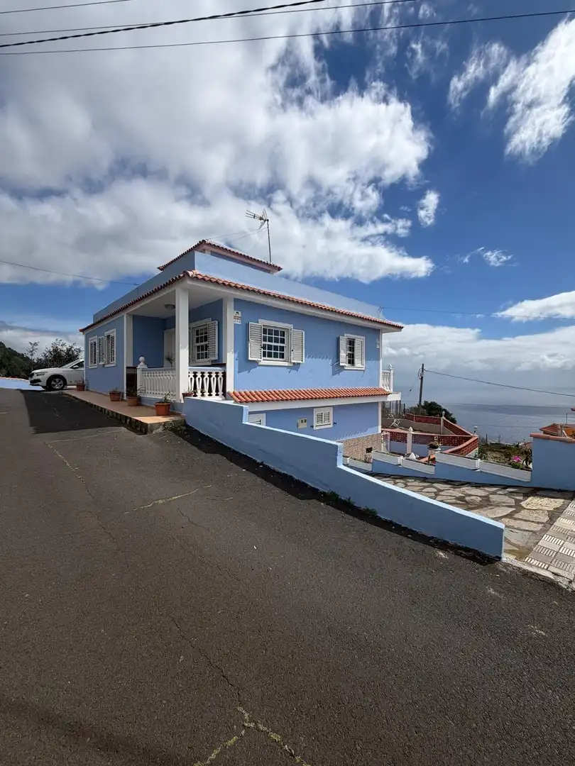 Vista exterior de Casa o chalet en venta en Villa de Mazo con Jardín privado, Terraza y Piscina