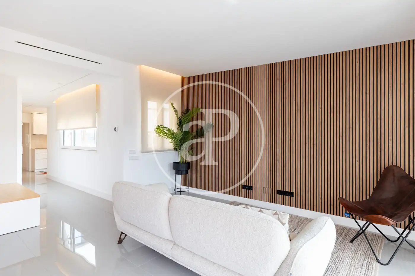 Living room of Flat for rent in Barcelona  with Air Conditioner, Heating and Terrace