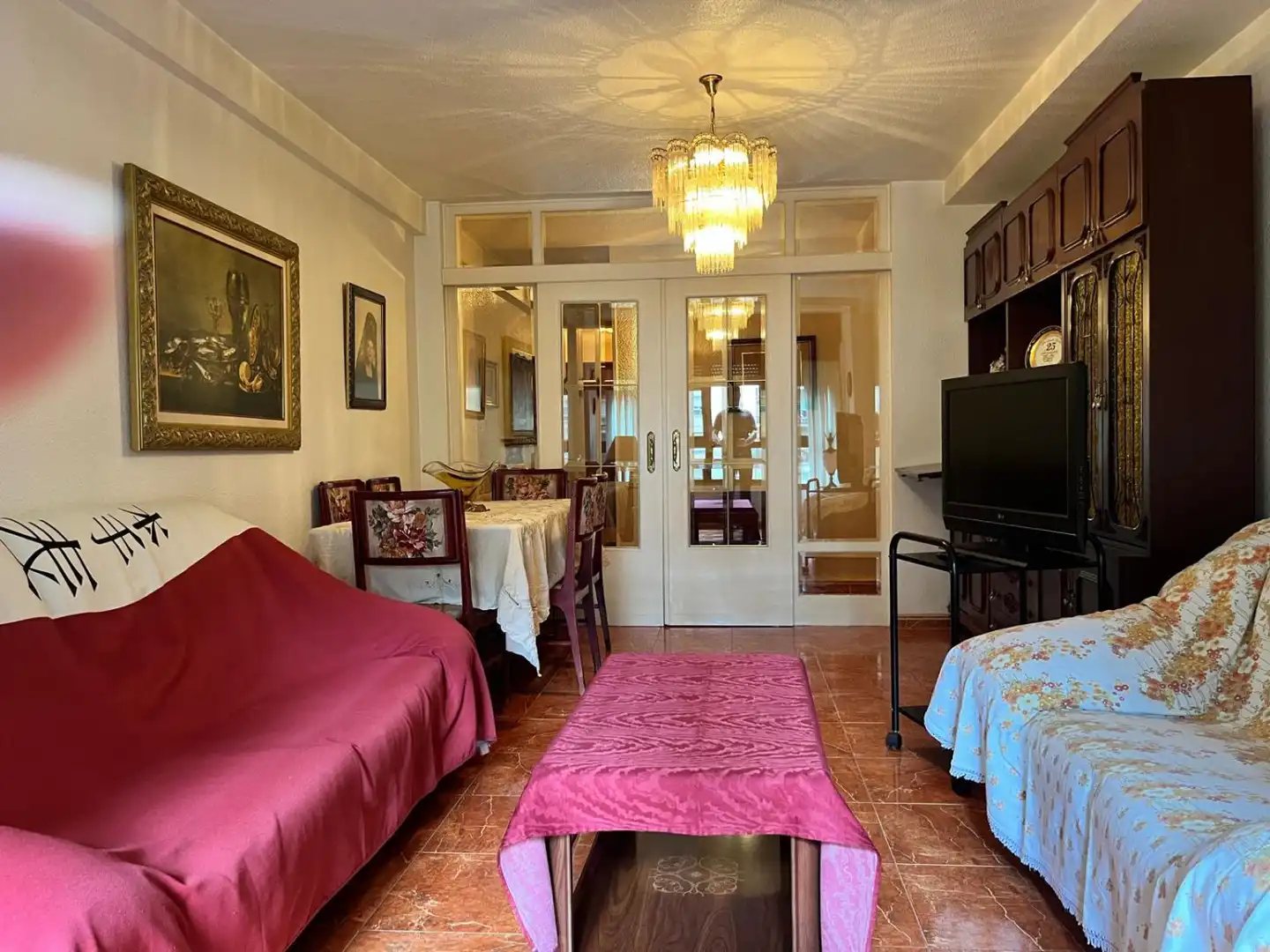 Sala d'estar de Pis en venda en Orihuela amb Aire condicionat i Moblat