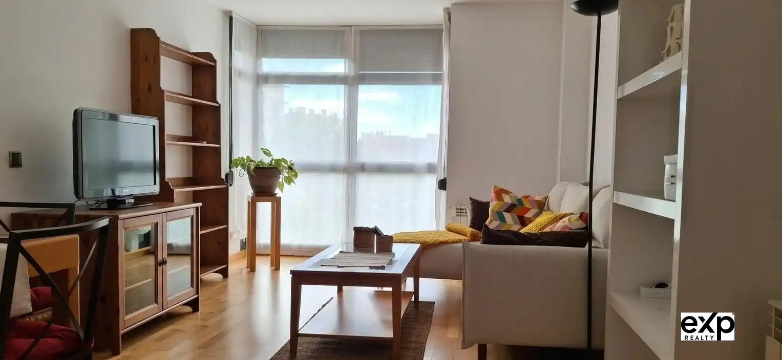 Living room of Apartments for rent in Madrid  with Air Conditioner, Heating and Private garden