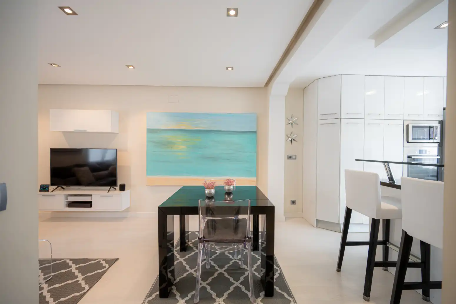 Comedor de Piso en venta en Gijón  con Calefacción y Amueblado