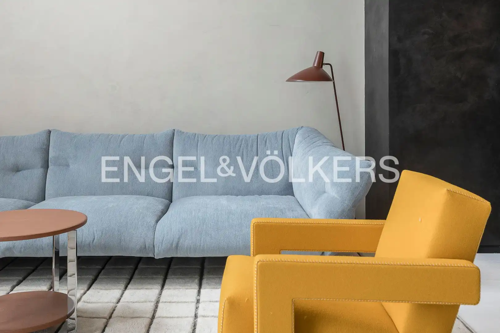 Wohnzimmer von Wohnung zur Miete in Barcelona mit Klimaanlage, Heizung und Parkett