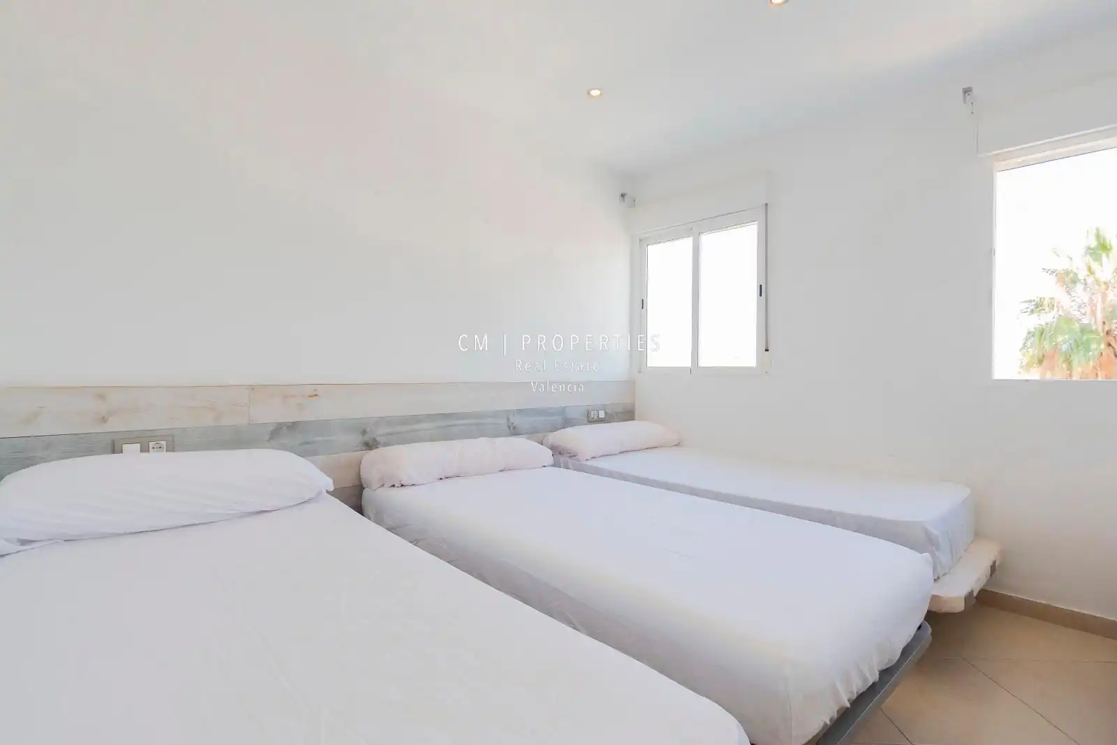 Schlafzimmer von Haus oder Chalet zur Miete in Valencia mit Klimaanlage, Heizung und Terrasse