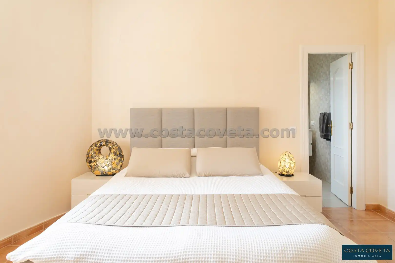 Bedroom of Houses for sale in El Campello  with Air Conditioner, Private garden and Terrace