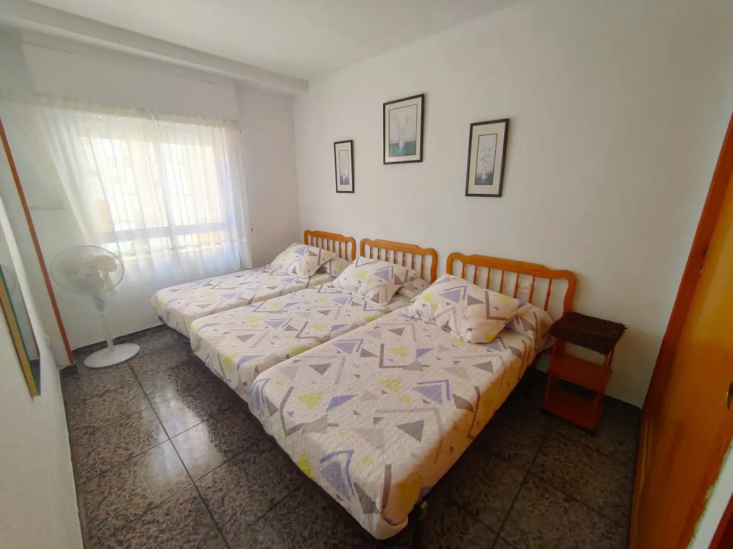 Bedroom of Flat for rent in Santa Pola  with Air Conditioner, Heating and Terrace