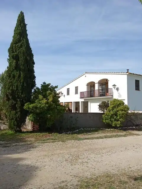 Vista exterior de Casa o xalet en venda en Sant Llorenç d'Hortons amb Calefacció, Jardí privat i Terrassa