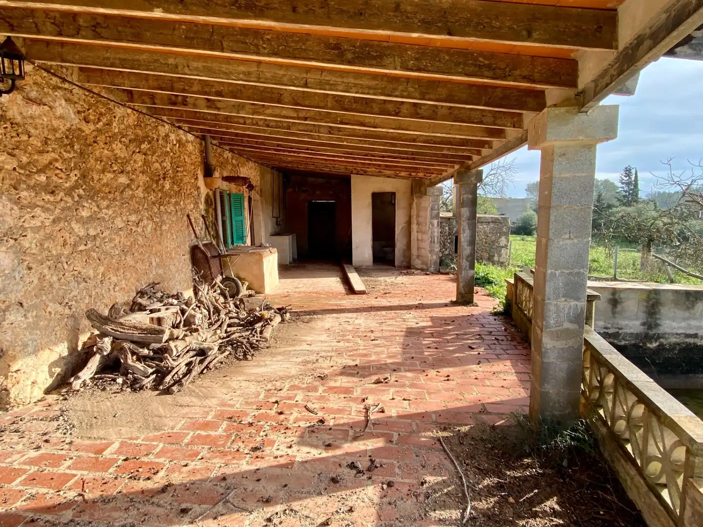 Terrassa de Finca rústica en venda en Santa Margalida amb Terrassa, Traster i Piscina