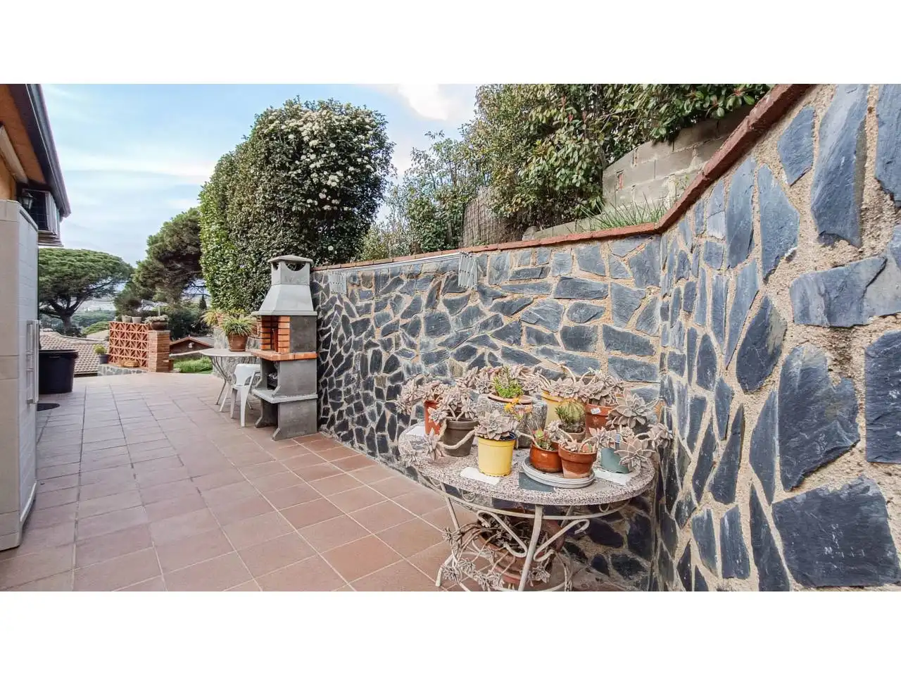 Terrassa de Casa o xalet en venda en Llinars del Vallès amb Aire condicionat, Calefacció i Jardí privat