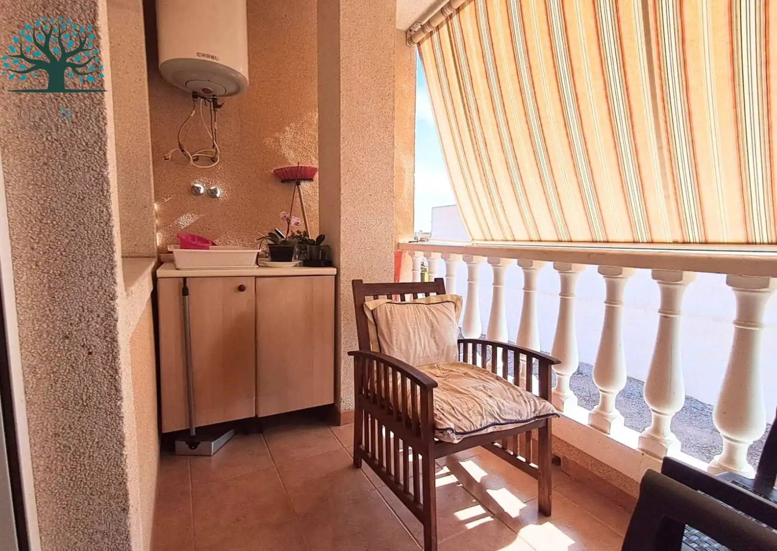 Terraza de Apartamento en venta en Cartagena con Aire acondicionado, Terraza y Amueblado