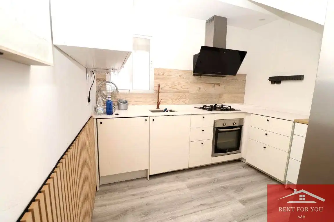 Cuina de Casa o xalet de lloguer en Coín amb Aire condicionat, Terrassa i Moblat
