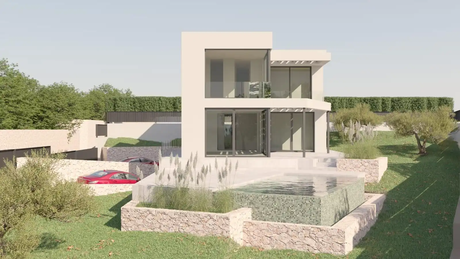 House with pool for sale in Lloret Blau - La Creu de Lloret, imagen 2