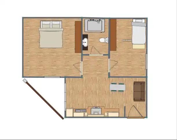 Flat for rent in Córdoba  with Air Conditioner, Terrace and Furnished