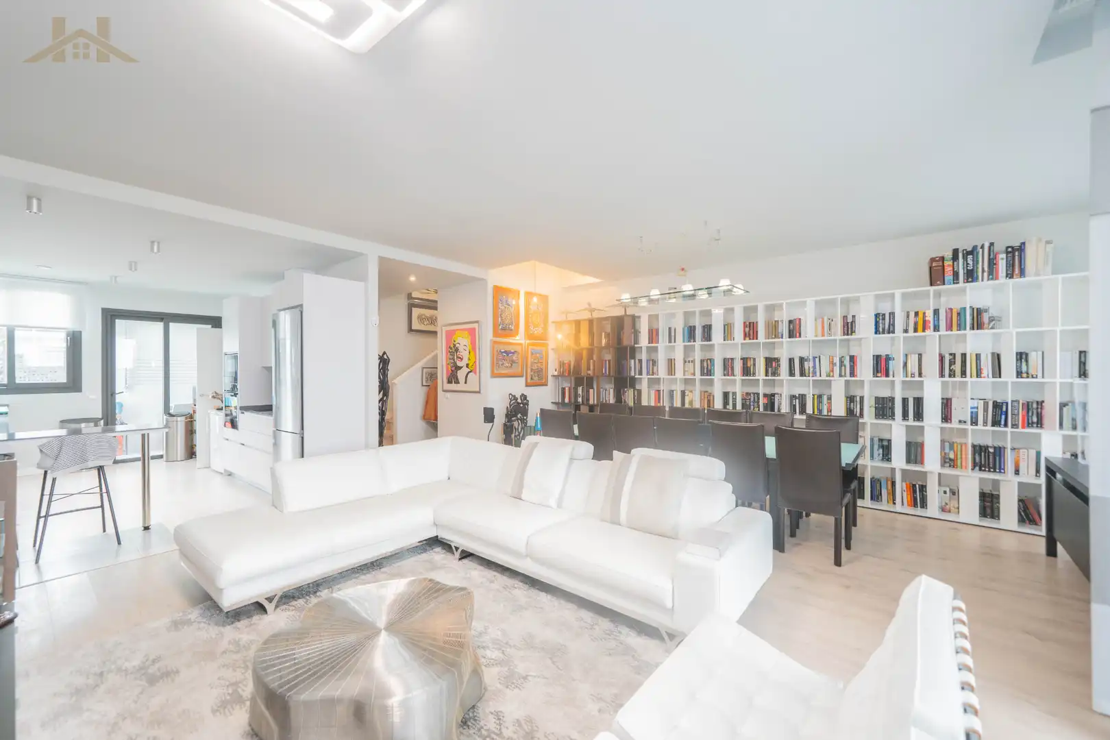 Sala de estar de Casa o chalet en venta en Brunete con Balcón y Piscina comunitaria