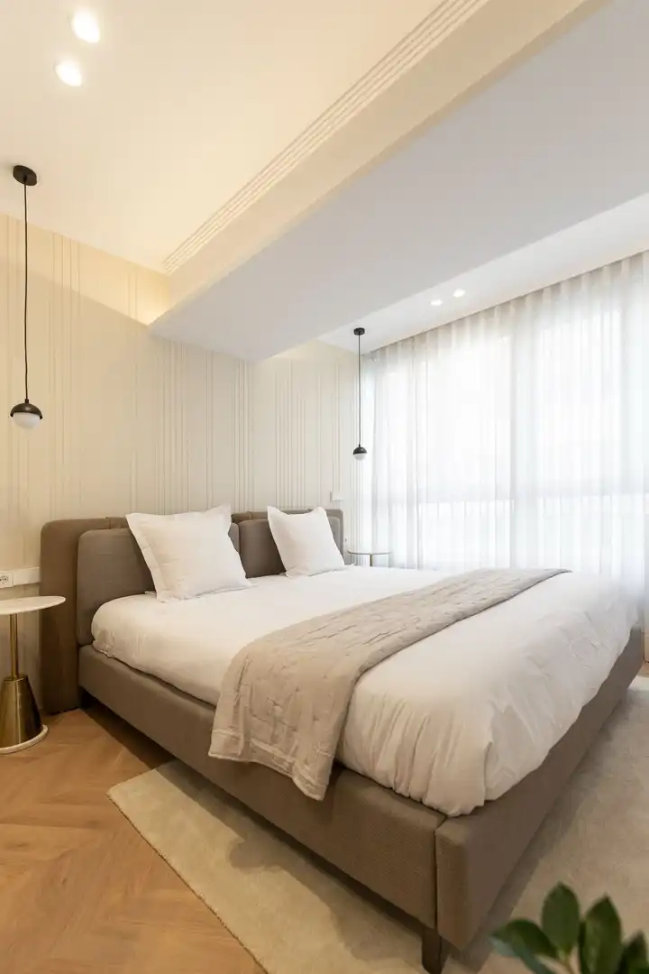 Bedroom of Flat for sale in Barrio de Salamanca