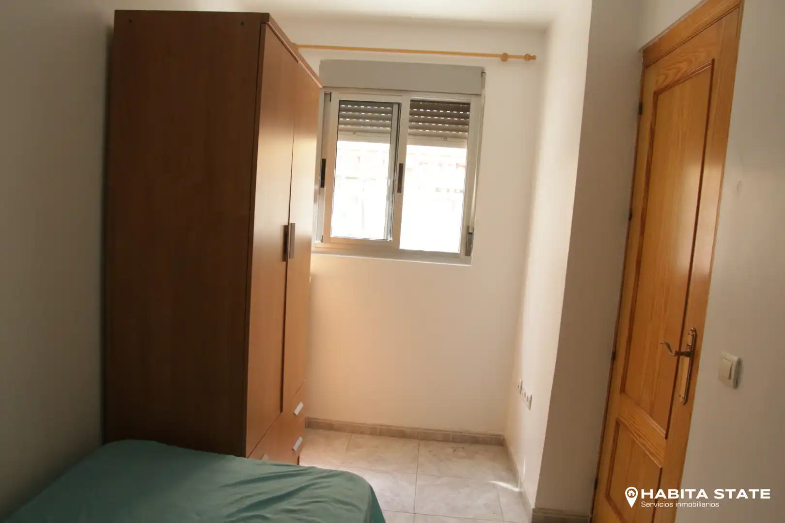 Bedroom of Flat for sale in Almería  with Furnished, Oven and Washing machine