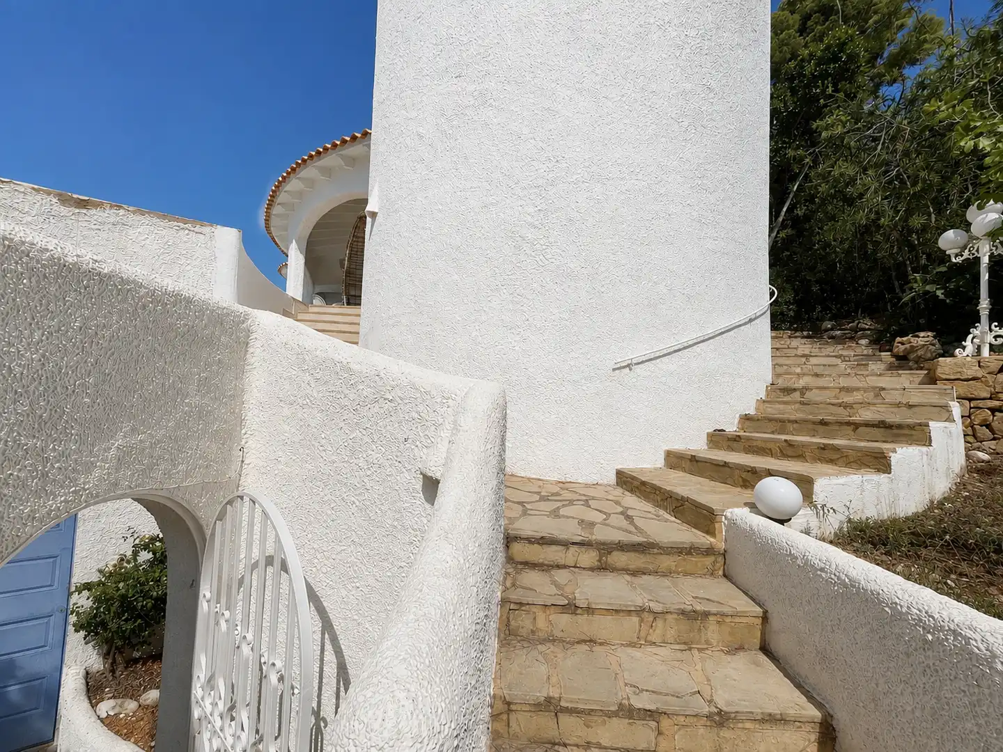 Vista exterior de Casa o chalet en venta en Altea con Aire acondicionado, Calefacción y Jardín privado