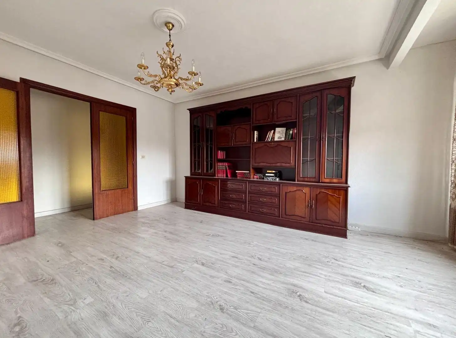 Sala d'estar de Pis en venda en Santibáñez de Béjar amb Calefacció, Jardí privat i Terrassa