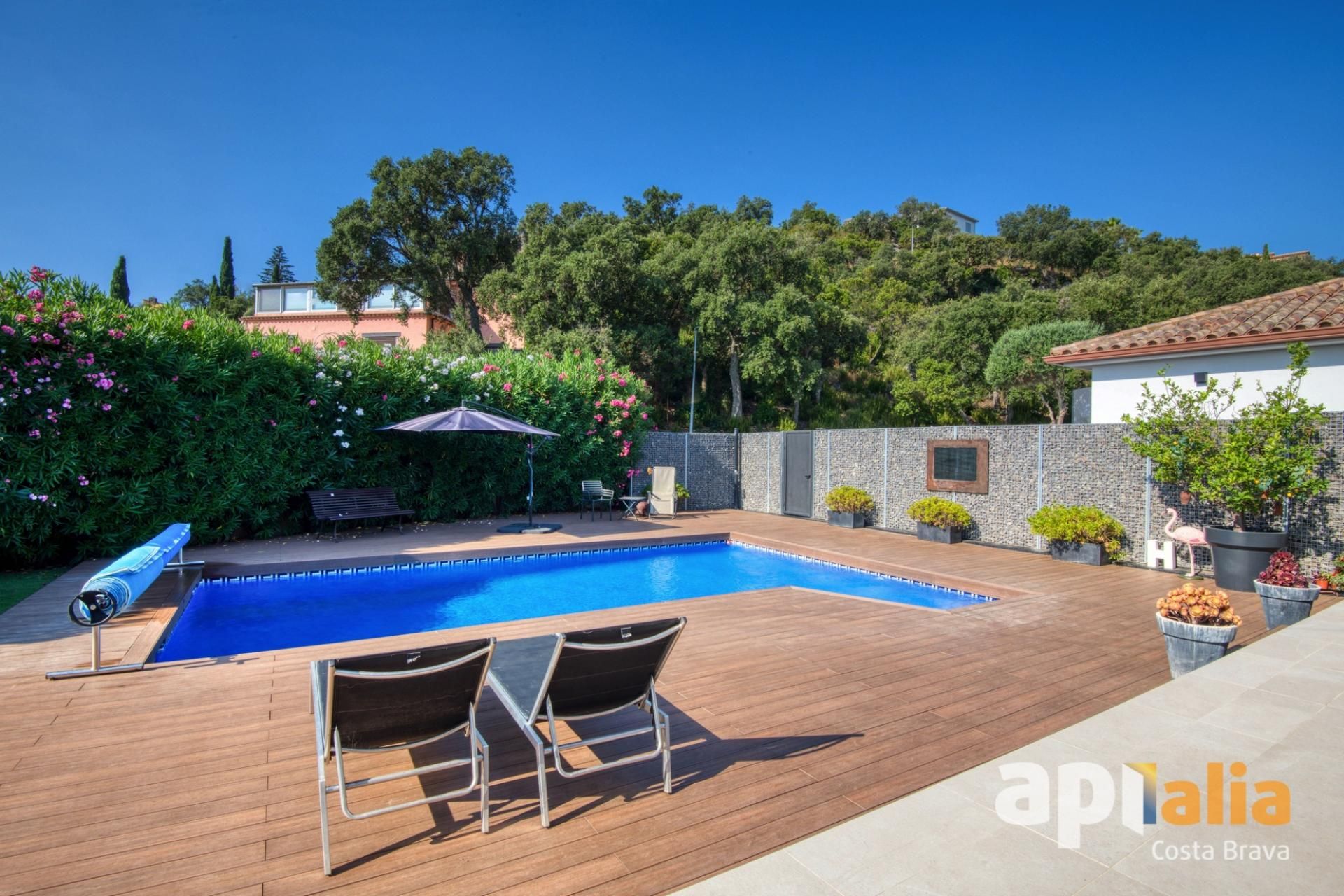 Piscina de Casa o xalet en venda en Calonge i Sant Antoni amb Calefacció, Jardí privat i Terrassa