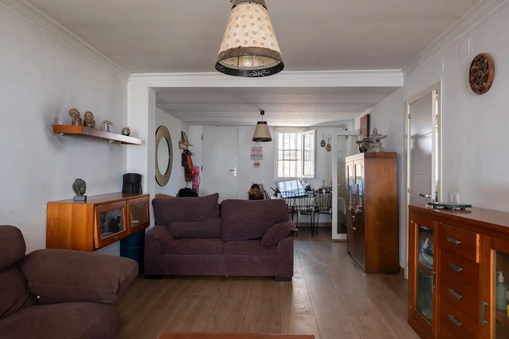 Sala d'estar de Casa adosada en venda en Rincón de la Victoria amb Terrassa i Balcó