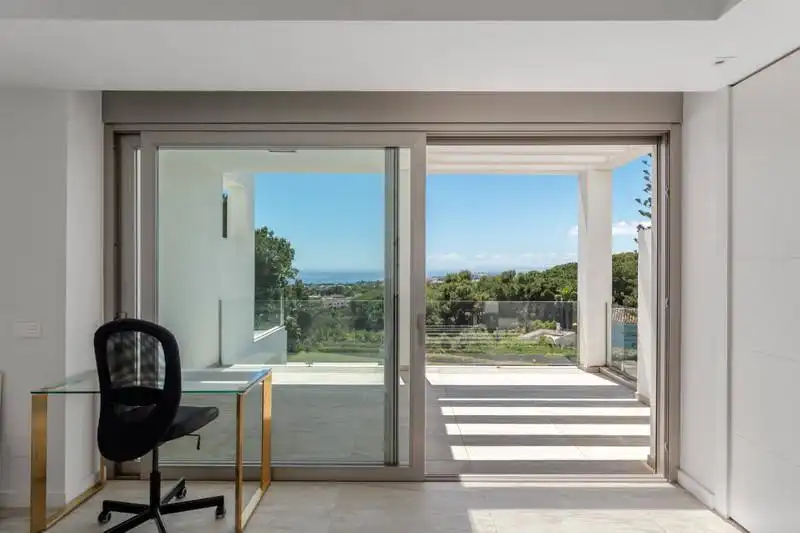 Terrace of Detached homes for rent in Marbella  with Air Conditioner, Heating and Private garden