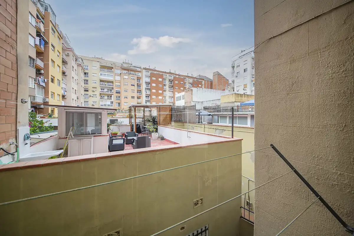 Terrace of Flat for sale in Barcelona  with Heating and Balcony