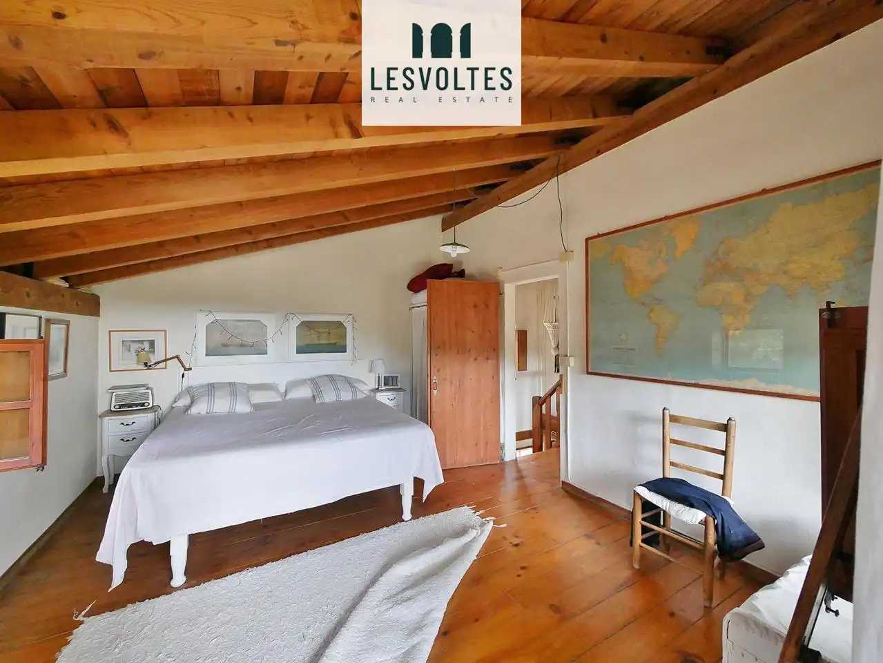 Bedroom of Houses for sale in Rupià  with Parquet flooring, Terrace and Swimming Pool