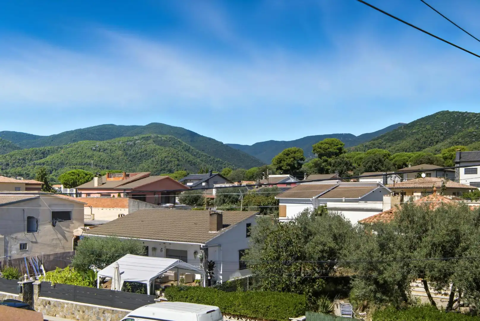 Vista exterior de Casa o chalet en venta en Cànoves I Samalús con Aire acondicionado, Calefacción y Jardín privado