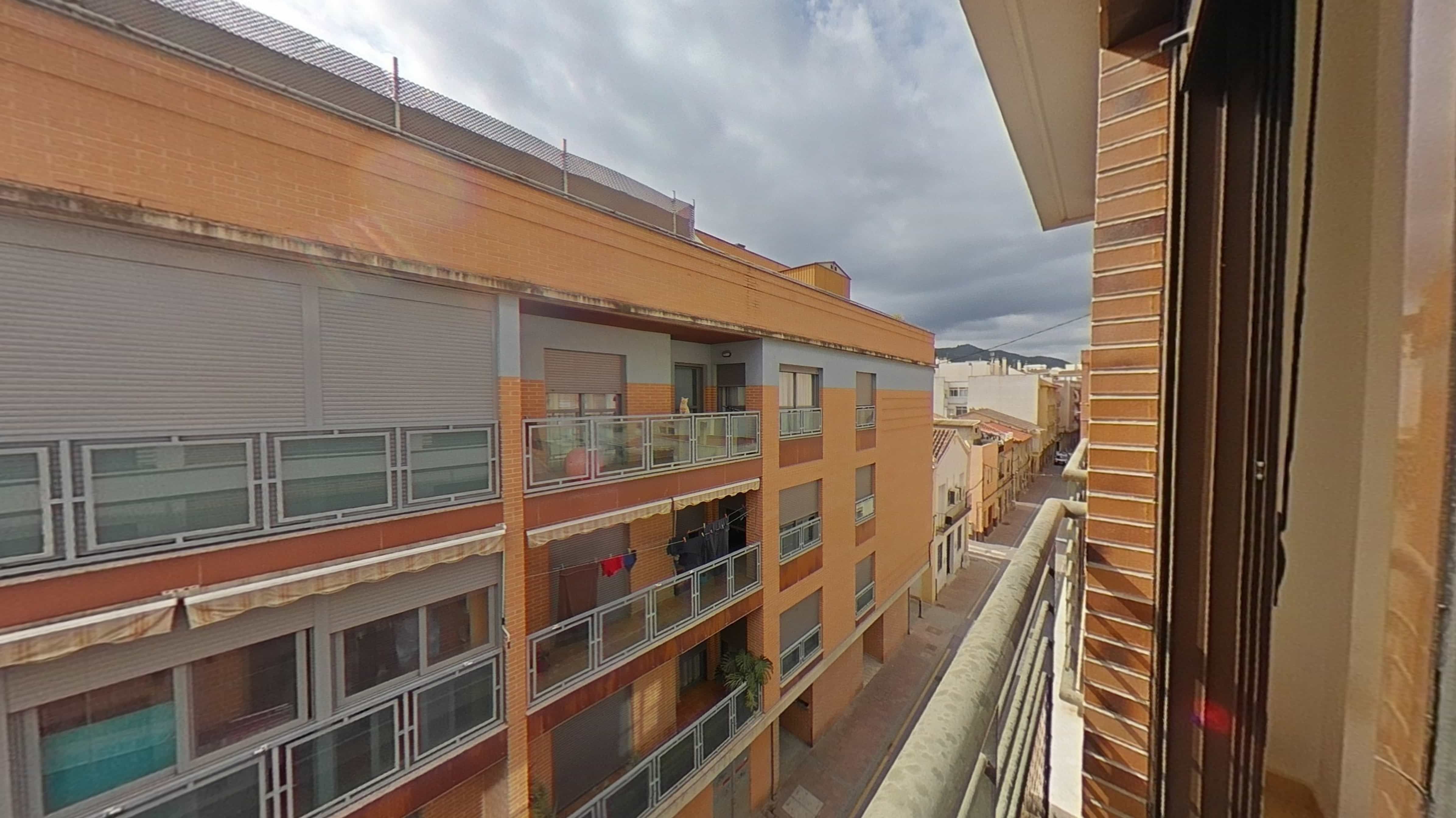 Exterior view of Flat for sale in Lorca  with Air Conditioner and Balcony