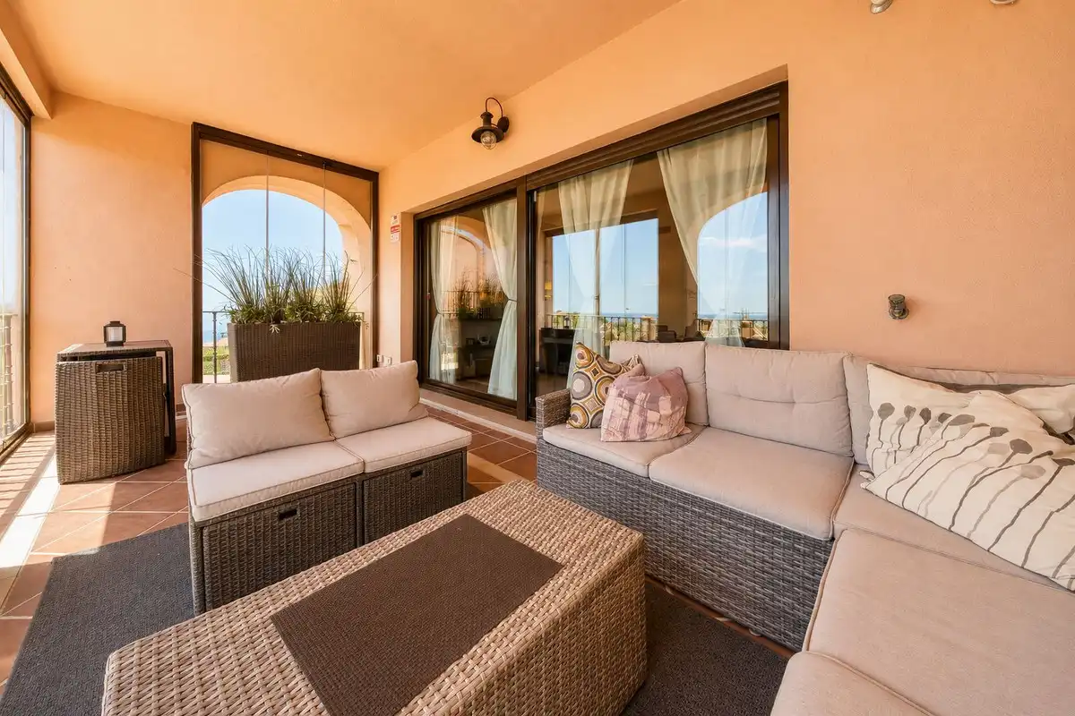 Terraza de Casa adosada en venta en Estepona con Aire acondicionado, Terraza y Alarma