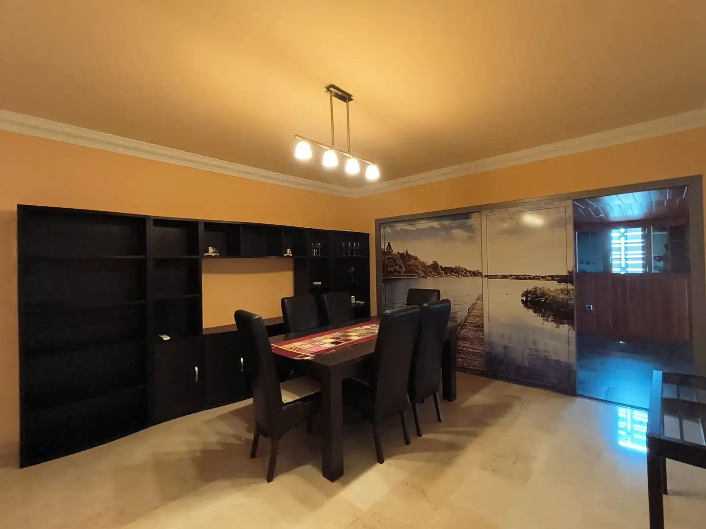 Dining room of Attic for rent in Santa Cruz de Tenerife  with Air Conditioner, Terrace and Furnished